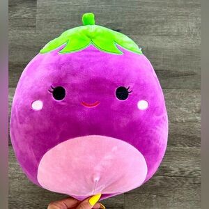12” Glena Eggplant Squishmallow